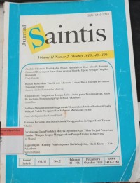Image of Jurnal Saintis