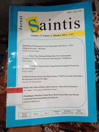 Image of Jurnal Saintis
