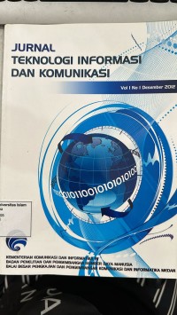 Image of Jurnal Teknologi Informasi Dan Komunikasi
