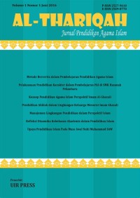 Image of JURNAL AL-THARIQAH ( Juni 2023 )