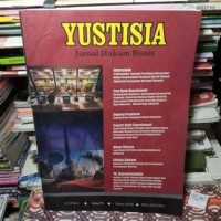 Image of JURNAL ILMU HUKUM YUSTISIA