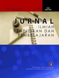 Image of JURNAL IMIAH PENDIDIKAN DAN PEMBELAJARAN