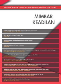 Image of JURNAL MIMBAR KEADILAN