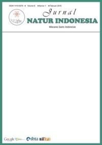 Image of JURNAL NATUR INDONESIA