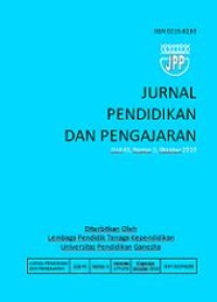 Image of JURNAL PENDIDIKAN DAN PENGAJARAN