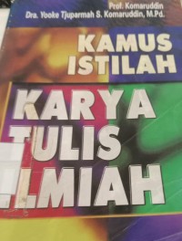 Image of Kamus Istilah Karya Tulis Ilmiah