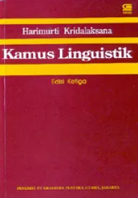 Image of Kamus Linguistik