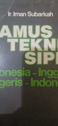 Image of Kamus Teknik Sipil