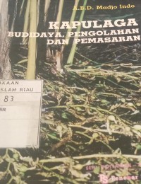 Image of Kapulaga Budidaya Pengelolahan Dan Pemasaran