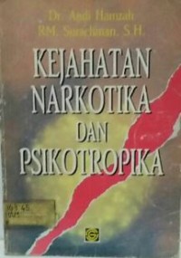 Image of Kejahatan Narkotika dan Psikotropika