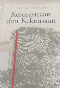 Image of Kesusastraan Dan Kekuasaan