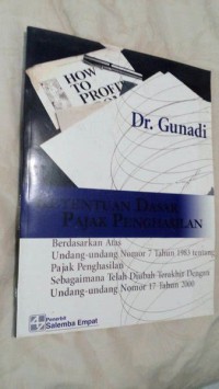 Image of Ketentuan Dasar Pajak Penghasilan