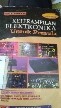 Image of Ketrampilan elektronika untuk pemula