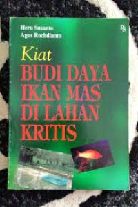 Image of Kiat Budidaya Ikan Mas Dilahan Kritis