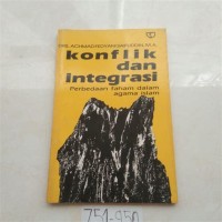 Image of Konflik Dan Integrasi
