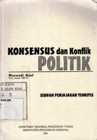 Image of Konsensus dan Konflik Politik