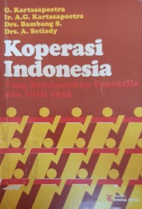 Image of Koperasi Indonesia yang Berdasarkan Pancasila