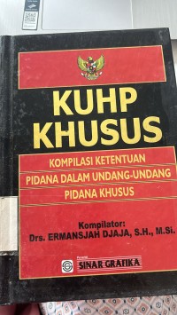 Image of KUHP Khusus