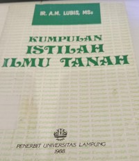 Image of Kumpulan Istilah Ilmu Tanah
