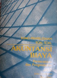 Image of Kunci Penyelesaian Soal Soal Akuntansi Biaya