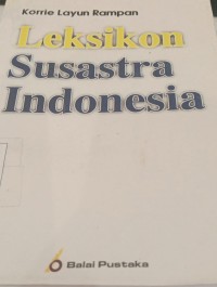 Image of Leksikon Susastra Indonesia