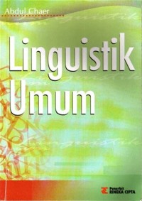 Image of Linguistik Umum