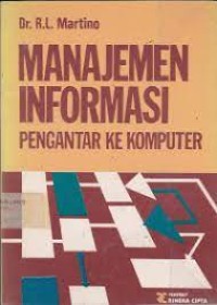 Image of Manajemen Informasi Pengantar Ke komputer