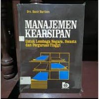 Image of Manajemen kearsipan