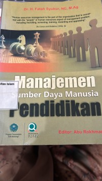 Image of Manajemen Sumber Daya Manusia Pendidikan