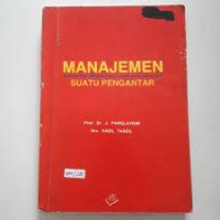 Image of Manajemenn : Suatu pengantar