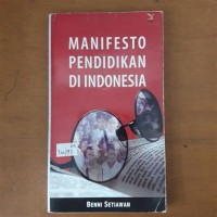Image of Manifesto Pendidikan Di Indonesia