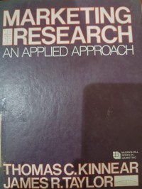 Image of Marketing Research An Applied Approach