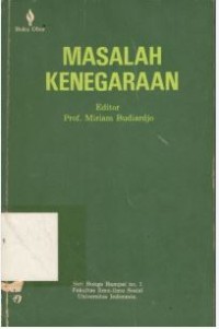 Image of Masaalah Kenegaraan