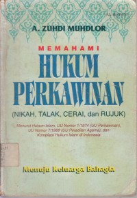 Image of Memahami Hukum Perkawinan