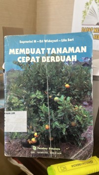 Image of Membuat Tanaman Cepat Berbuah