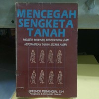 Image of Mencegah Sengketa Tanah