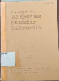 Image of Mengenal Mashaf Al-QurAnstandar Indonesia