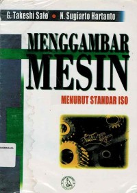 Image of Menggambar mesin menurut standar Iso
