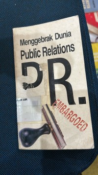 Image of Menggebrak dunia public relations