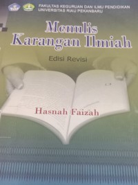 Image of Menulis Karya Ilmiah