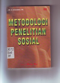 Image of Metdologi Penelitian Sosial
