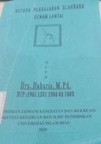Image of Metoda Pengajaran Olahraga Senam Lantai