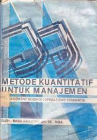 Image of Metode Kuantitatif Untuk Manajemen