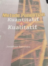 Image of Metode Penelitian Kuantitatif dan Kualitatif