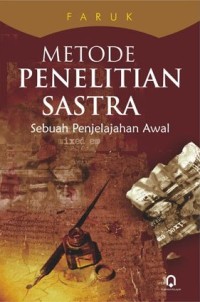 Image of Metode Penelitian Sastra