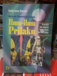 Image of Metode Penelitian untuk Ilmu - Ilmu Prilaku