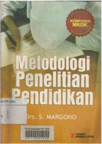 Image of Metodologi Penelitian Pendidikan