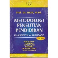 Image of Metodologi Penelitian Pendidikan Kuantitatif & Kualitatif