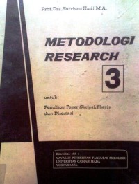 Image of Metodologi Research 3