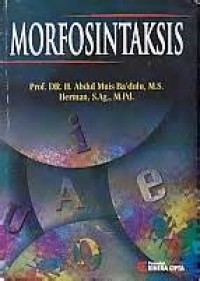 Image of Morfosintaksis